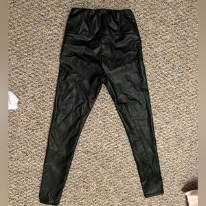 NEVER WORN RDI Black Leather Legging